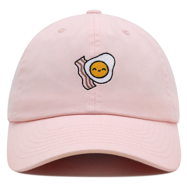 Egg and Bacon Premium Dad Hat Embroidered Baseball Cap Breakfast