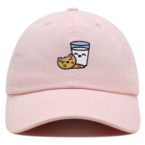 Milk and Cookie Premium Dad Hat Embroidered Baseball Cap Snack