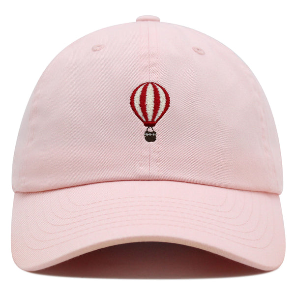 Hot Air Ballon Premium Dad Hat Embroidered Baseball Cap Travel Fly Sky