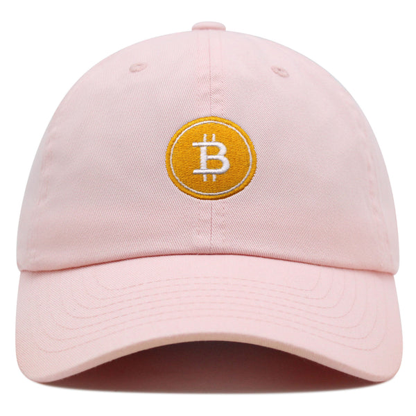 Bitcoin Premium Dad Hat Embroidered Baseball Cap Cryptocurrency Investing