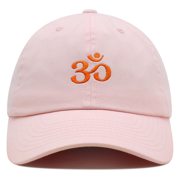 Om Symbol Premium Dad Hat Embroidered Baseball Cap Indian Buddah