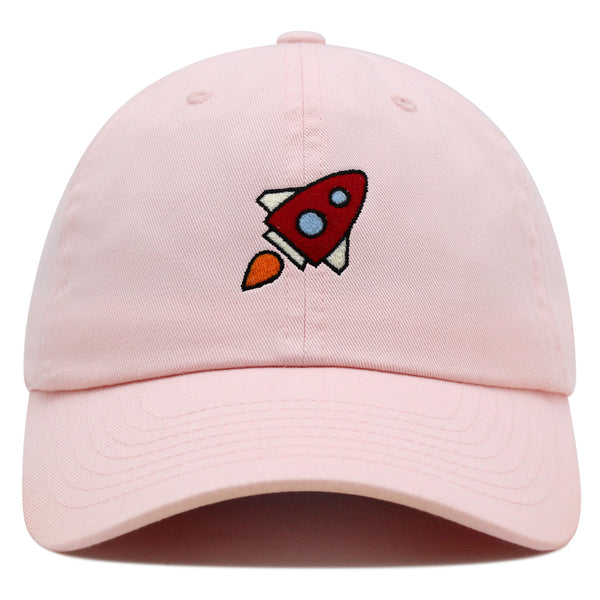 Rocket Premium Dad Hat Embroidered Baseball Cap Space Shuttle