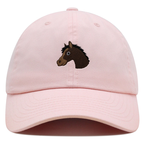 Horse Head Premium Dad Hat Embroidered Baseball Cap Cowboy Zoo