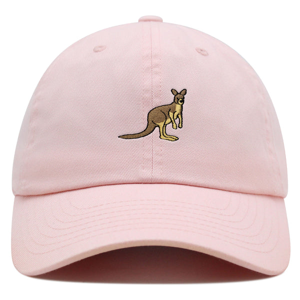 Kangaroo Premium Dad Hat Embroidered Baseball Cap Australia Animal