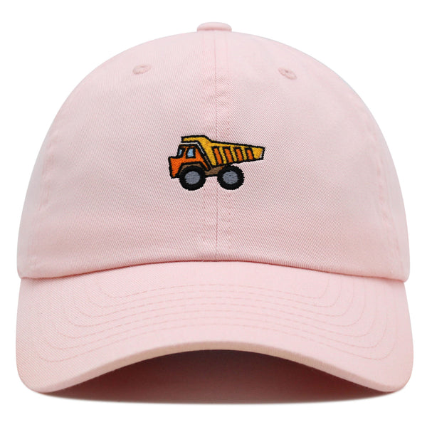 Truck Premium Dad Hat Embroidered Baseball Cap Construction