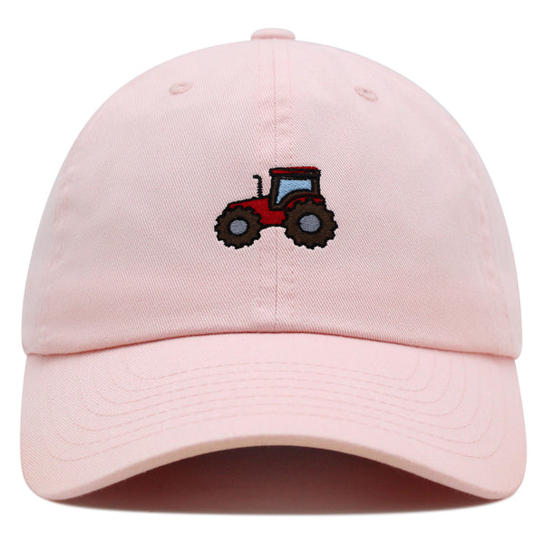 Tractor Premium Dad Hat Embroidered Baseball Cap Construction Farm