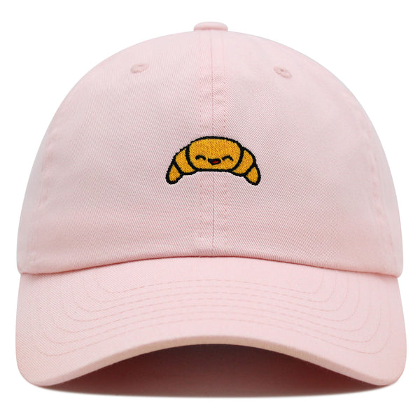 Croissant Premium Dad Hat Embroidered Baseball Cap Bread Foodie