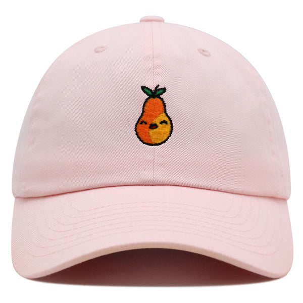 Pear Premium Dad Hat Embroidered Baseball Cap Fruit Vegan Foodie