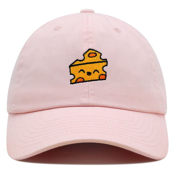 Cheese Premium Dad Hat Embroidered Baseball Cap Foodie Cheesy Wine