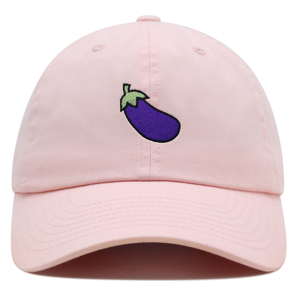 Eggplant Premium Dad Hat Embroidered Baseball Cap Foodie Vegetable