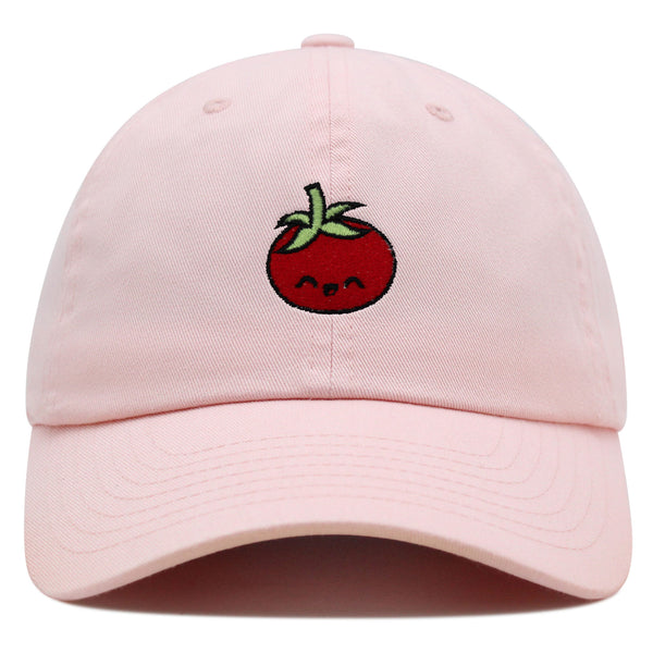 Tomato Premium Dad Hat Embroidered Baseball Cap Vegetable Vegan