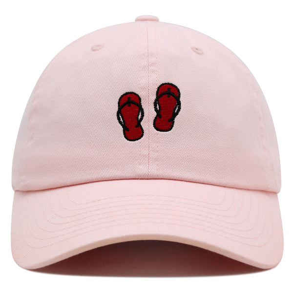 Flip-flops Premium Dad Hat Embroidered Baseball Cap Shoes Beach