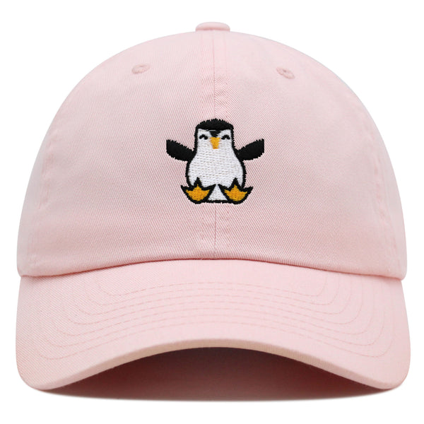 Penguin Premium Dad Hat Embroidered Baseball Cap Snow Animal