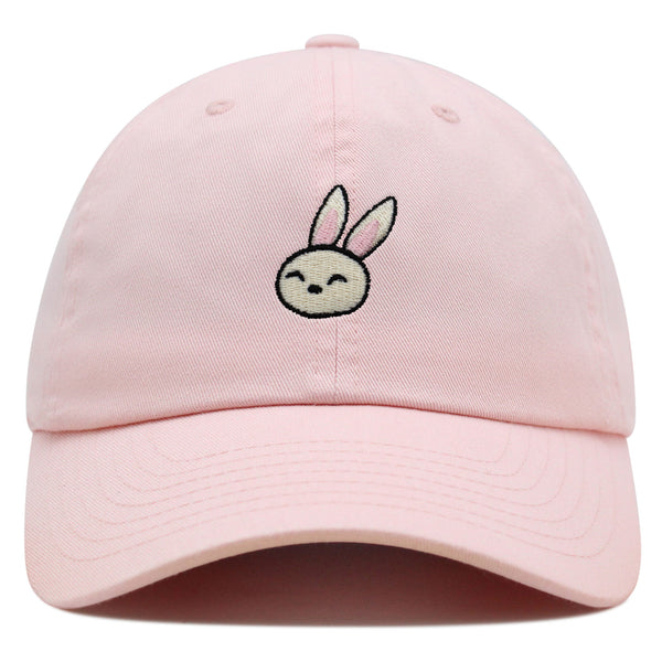 Cute Rabbit Premium Dad Hat Embroidered Baseball Cap Bunny Zoo