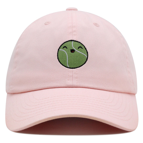 Happy Tennis ball Premium Dad Hat Embroidered Baseball Cap Sports Sharapova