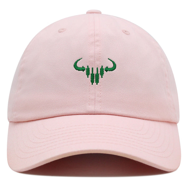 Bulls Premium Dad Hat Embroidered Baseball Cap Nasdaq Symbol Stocks