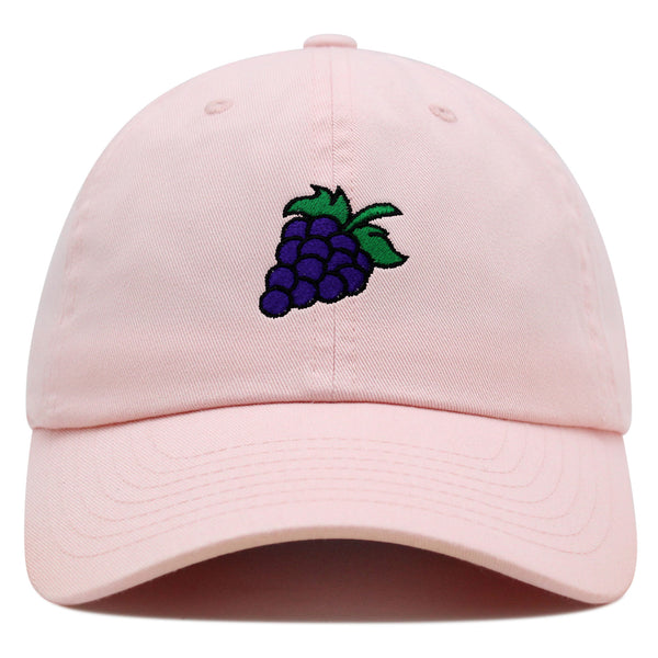 Grape Premium Dad Hat Embroidered Baseball Cap Farm Farmers Vegan