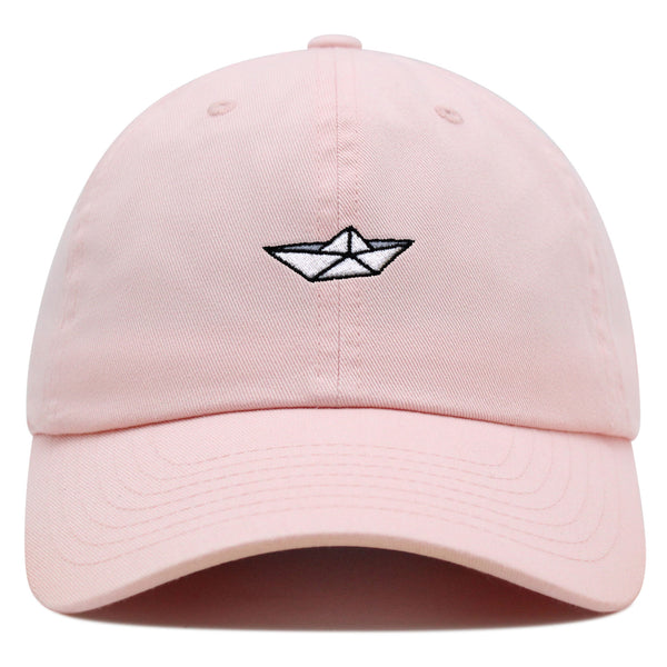 Paper Boat Premium Dad Hat Embroidered Baseball Cap Pond Memory