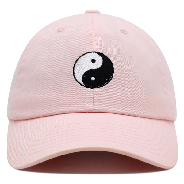 Ying Yang Premium Dad Hat Embroidered Baseball Cap Asian Meditation