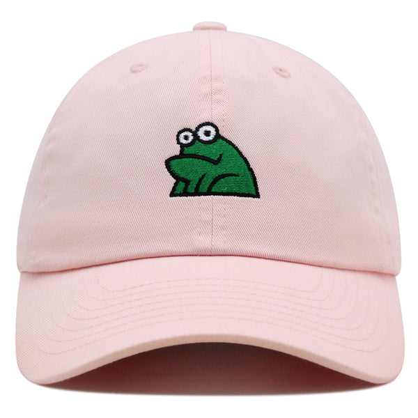 Frog Premium Dad Hat Embroidered Baseball Cap Funny