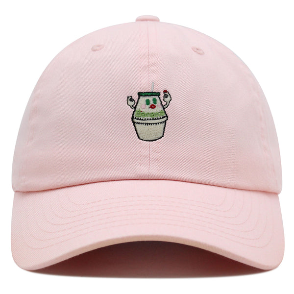 Banana milk Premium Dad Hat Embroidered Baseball Cap Milk Snack