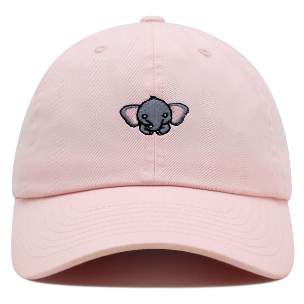 Elephant Premium Dad Hat Embroidered Baseball Cap Wild Cute