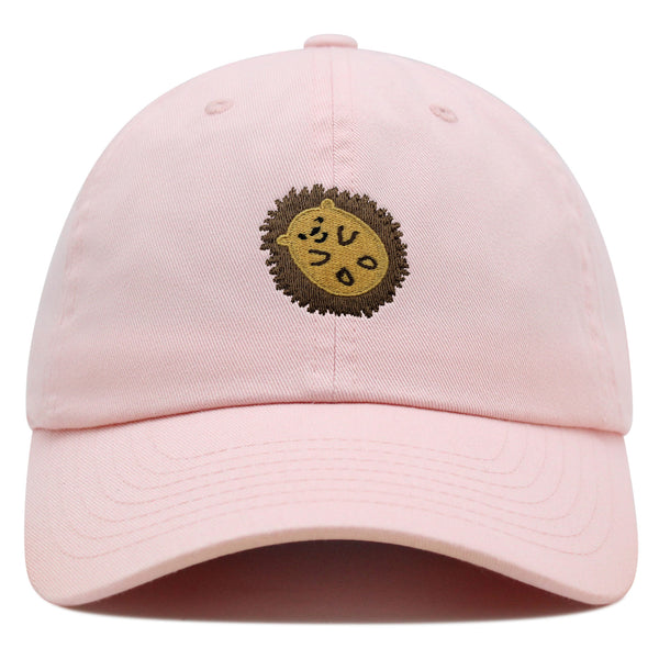 Hedgehog Premium Dad Hat Embroidered Baseball Cap Animal Cute