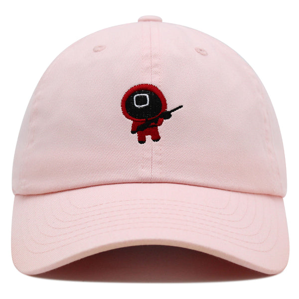 Squidman Premium Dad Hat Embroidered Baseball Cap Game Death