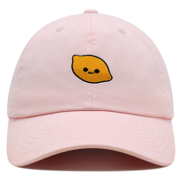 Lemon Premium Dad Hat Embroidered Baseball Cap Citrus Lime