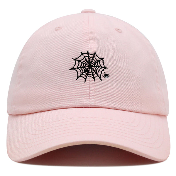 Spider web Premium Dad Hat Embroidered Baseball Cap Halloween