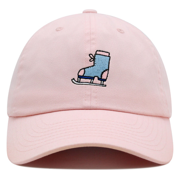 Ice Skating Premium Dad Hat Embroidered Baseball Cap Skate Winter