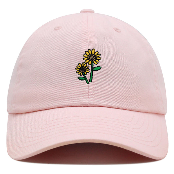 Sunflowers Premium Dad Hat Embroidered Baseball Cap Flower Floral