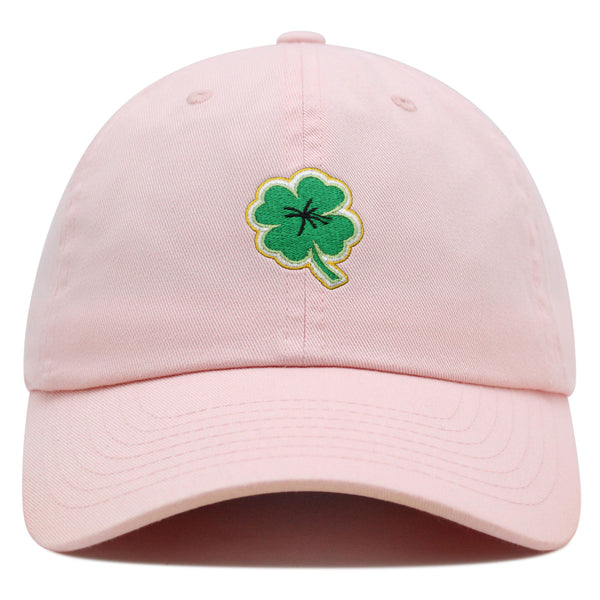 Clover Premium Dad Hat Embroidered Baseball Cap Lucky Plant