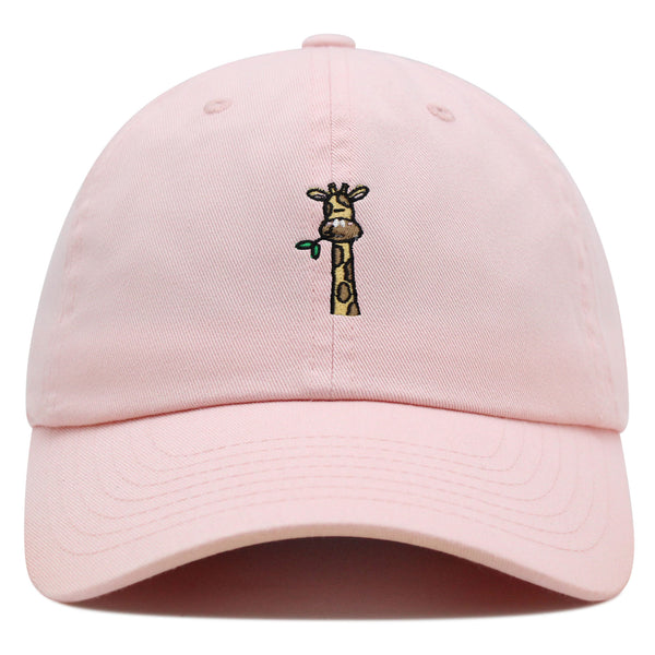 Giraffe Premium Dad Hat Embroidered Baseball Cap Zoo Wild Animal