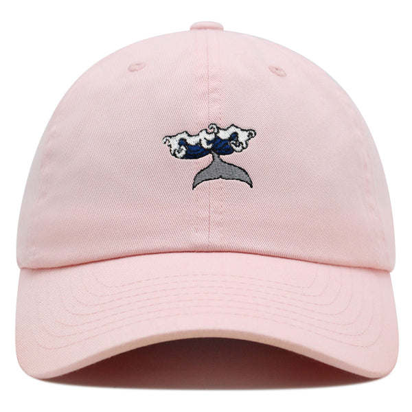 Whale Premium Dad Hat Embroidered Baseball Cap Wave Ocean