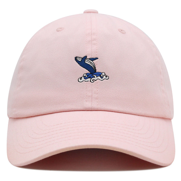 Whale Premium Dad Hat Embroidered Baseball Cap Ocean Fish