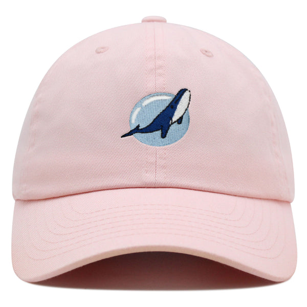 Whale Premium Dad Hat Embroidered Baseball Cap Fishing Nature