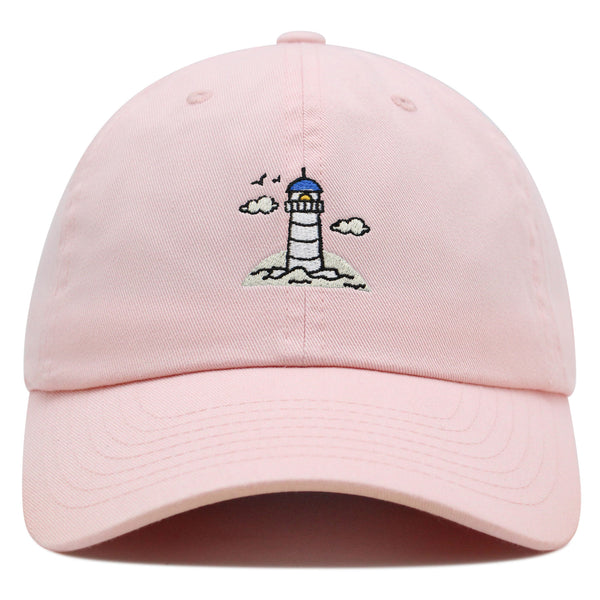 Light house Premium Dad Hat Embroidered Baseball Cap Seawall