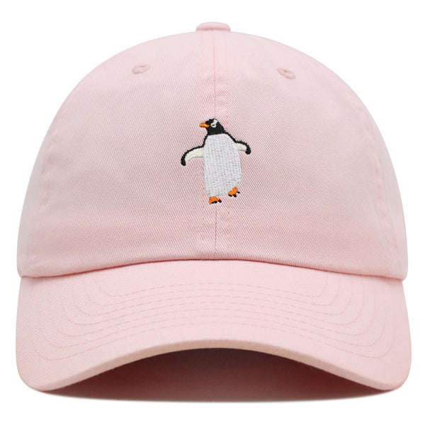 Dancing Penguin Premium Dad Hat Embroidered Baseball Cap Winter