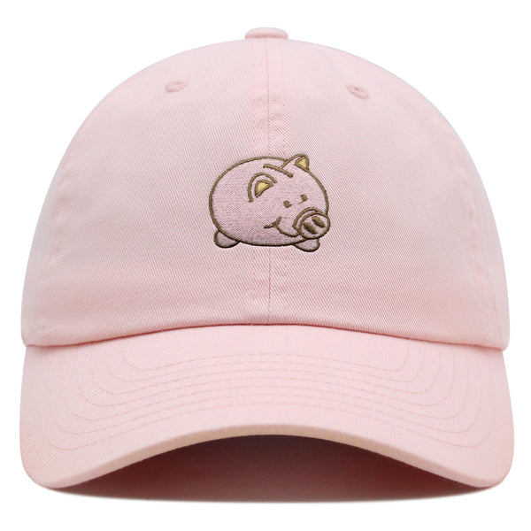 Piggy Bank Premium Dad Hat Embroidered Baseball Cap Coin