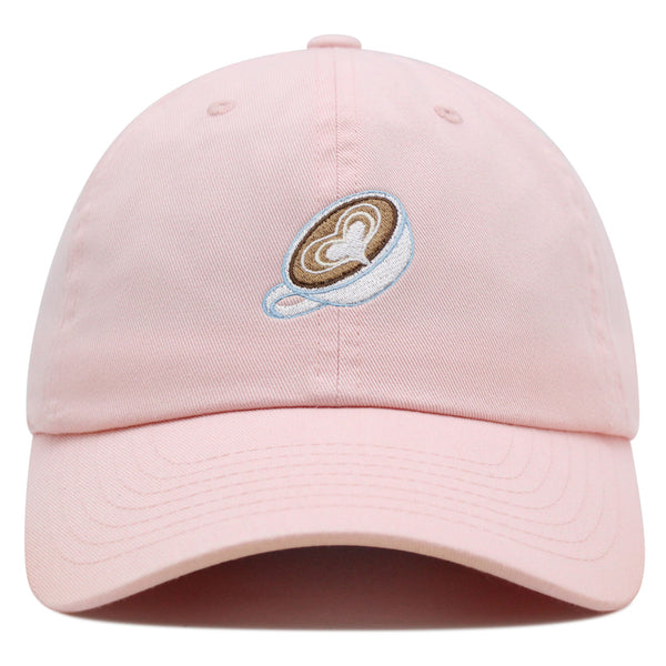 Latte Premium Dad Hat Embroidered Baseball Cap Coffee Cafe