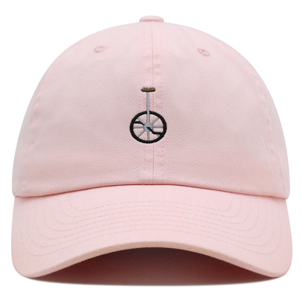 Unicycle Premium Dad Hat Embroidered Baseball Cap Circus Bicycle