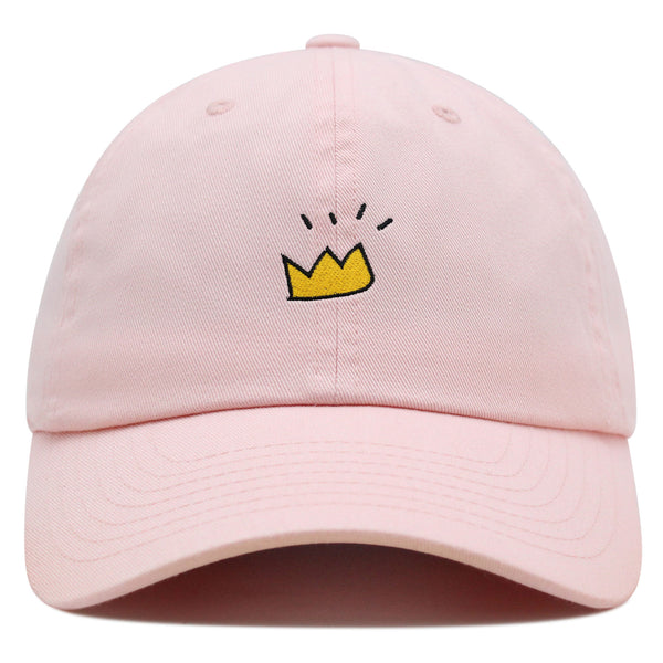 Crown Premium Dad Hat Embroidered Baseball Cap Cute