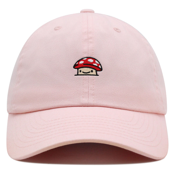 Mushroom  Premium Dad Hat Embroidered Baseball Cap Red