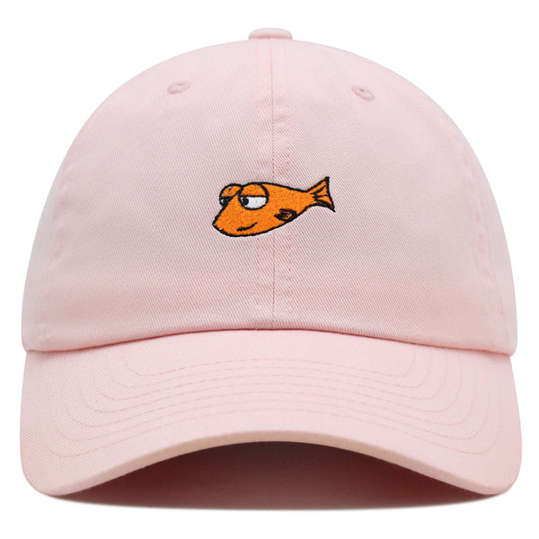 Funny Fish Premium Dad Hat Embroidered Baseball Cap Jokes Memes