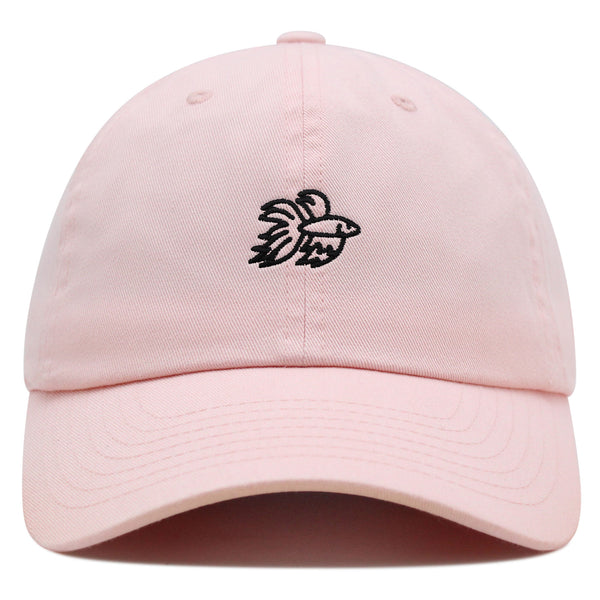 Betta Fish  Premium Dad Hat Embroidered Baseball Cap Aquarium