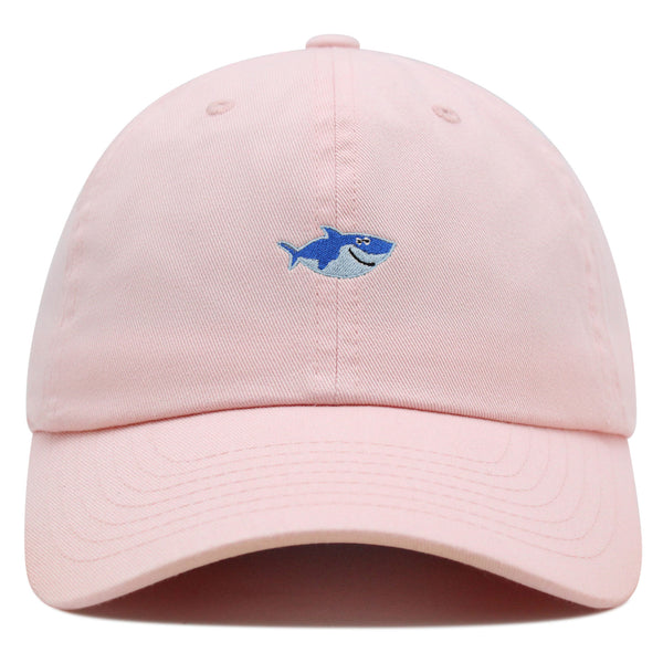 Cute Shark Premium Dad Hat Embroidered Baseball Cap Ocean Father