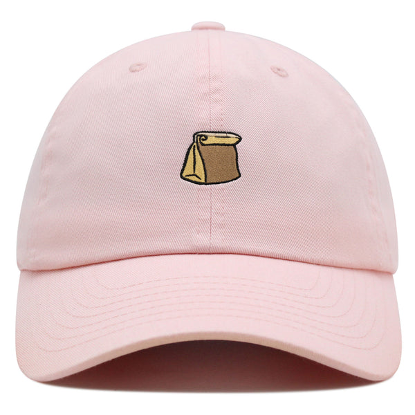 Paper Bag Premium Dad Hat Embroidered Baseball Cap Grocery