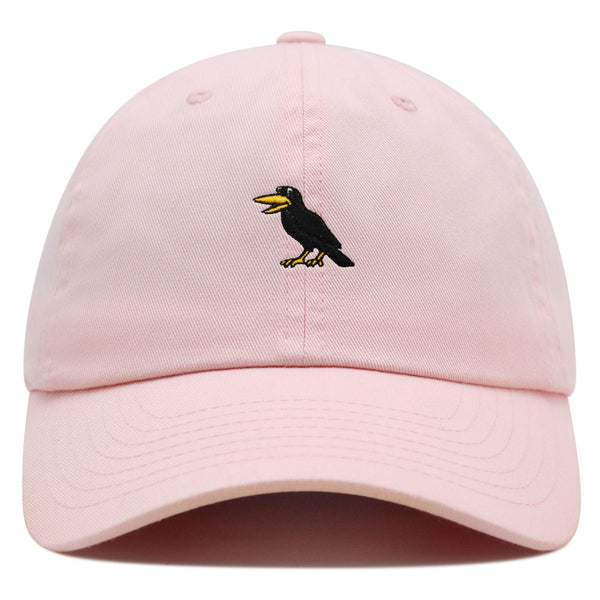 Crow Premium Dad Hat Embroidered Baseball Cap Bird