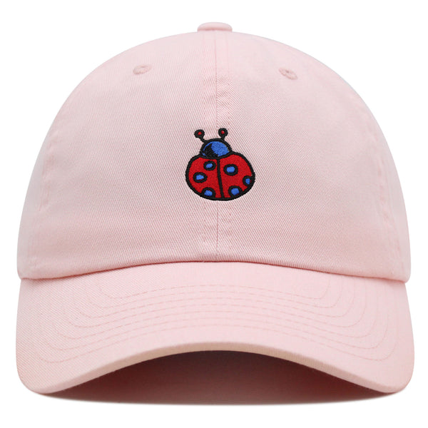 Ladybug Premium Dad Hat Embroidered Baseball Cap Cute